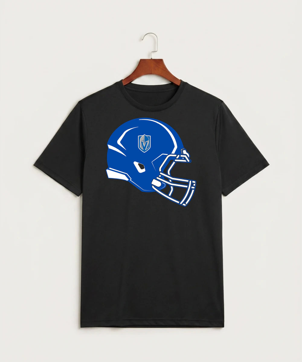 Lake Crystal-Welcome-Memorial High School Football (Boys) - Black Sport-Tek PosiCharge Competitor Tee. ST350