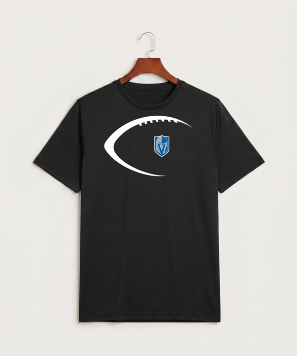 Lake Crystal-Welcome-Memorial High School Football (Boys) - Black Sport-Tek PosiCharge Competitor Tee. ST350