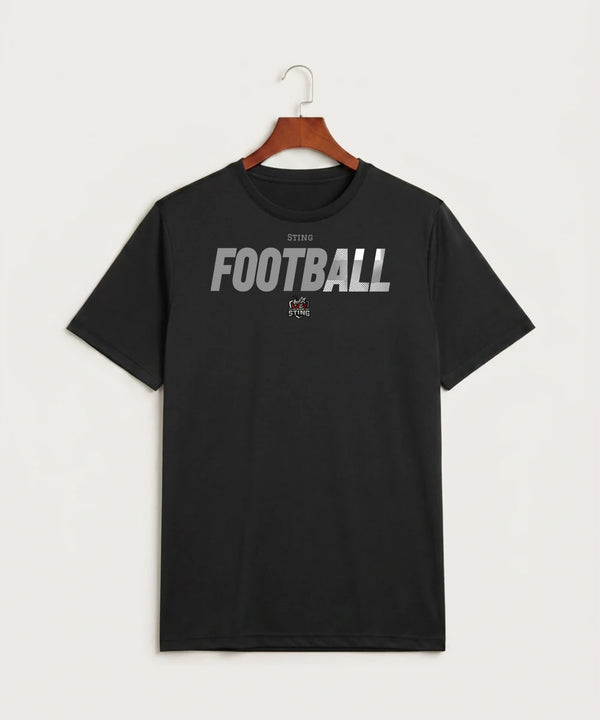 Yellow Medicine East High School Football (Boys) - Black Sport-Tek PosiCharge Competitor Tee. ST350