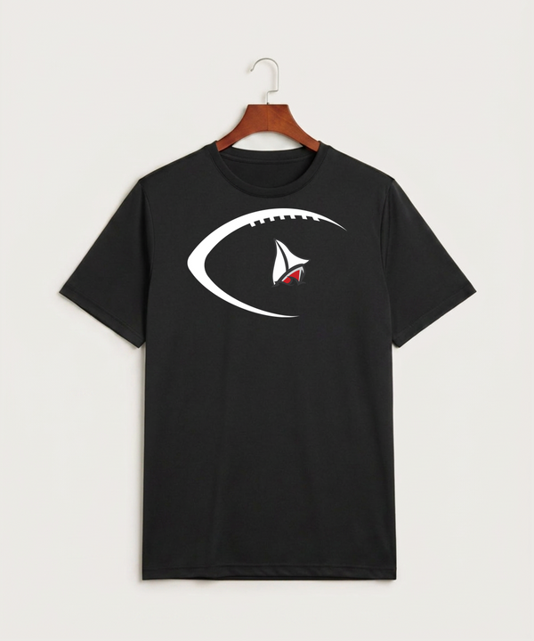 Detroit Lakes Community High School Football (Boys) - Black Sport-Tek PosiCharge Competitor Tee. ST350