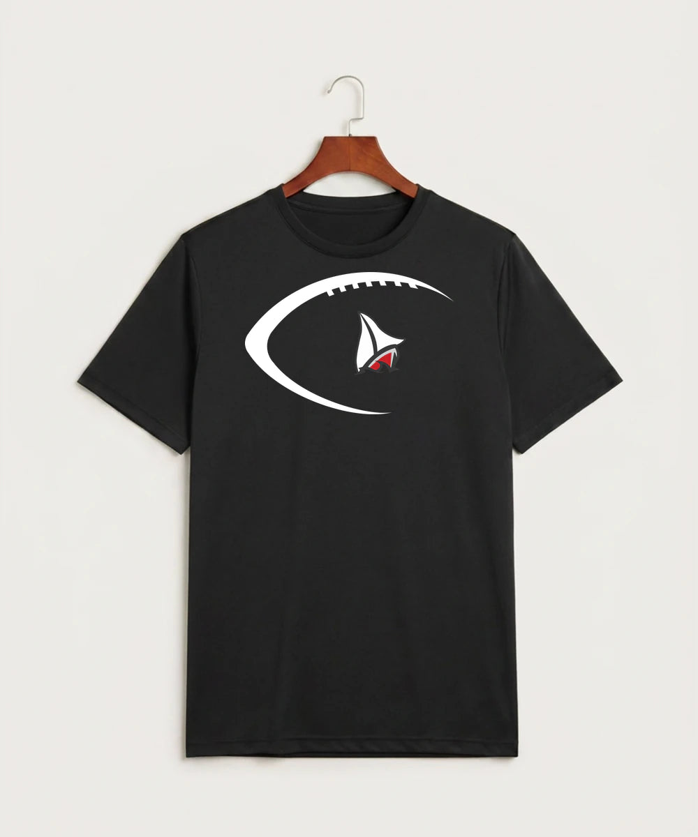 Detroit Lakes Community High School Football (Boys) - Black Sport-Tek PosiCharge Competitor Tee. ST350