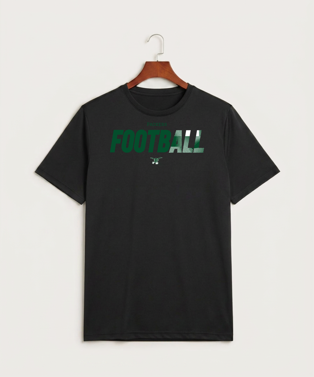West Fargo High School Football (Boys) - Black Sport-Tek PosiCharge Competitor Tee. ST350