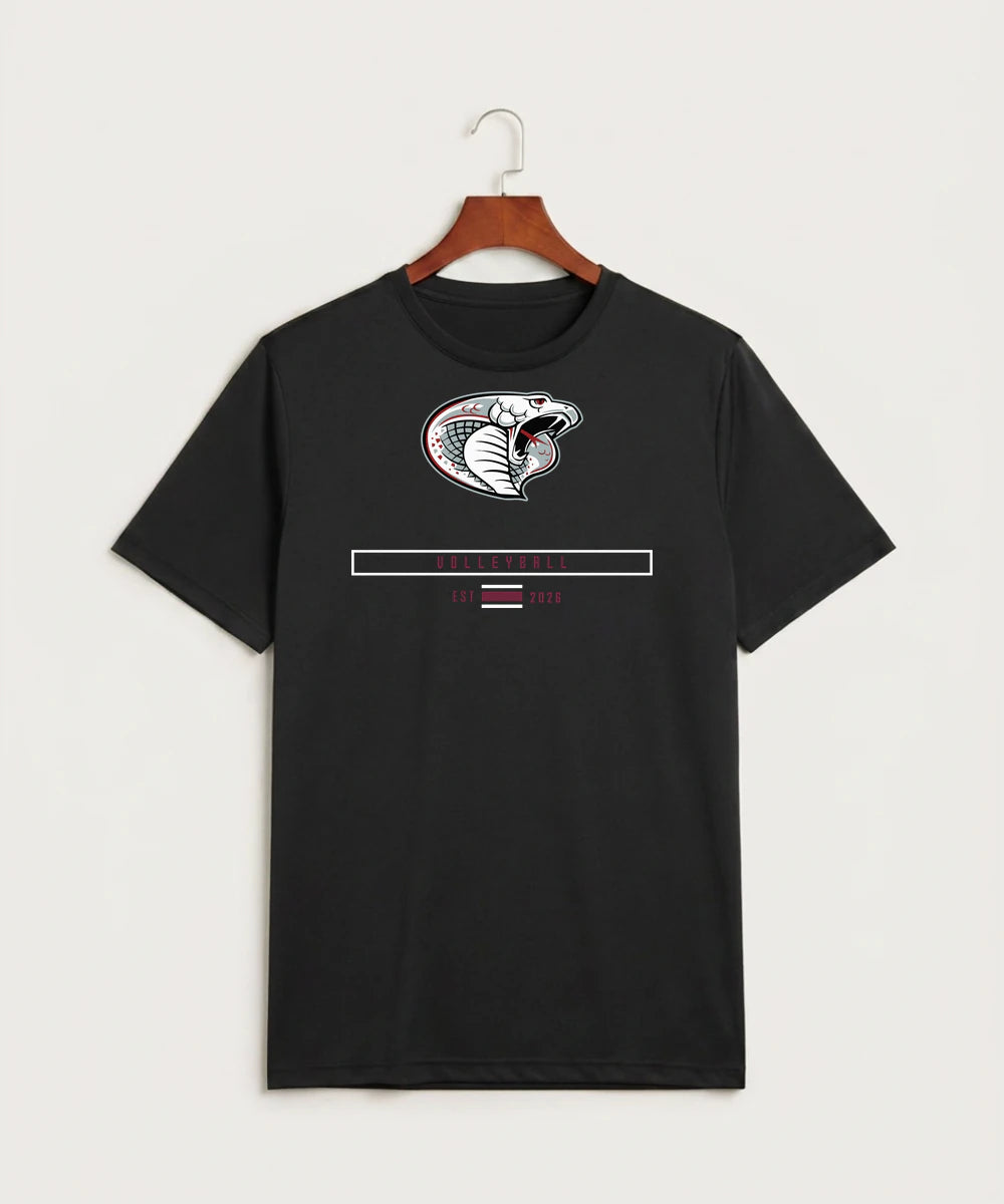 Triton High School Volleyball (Girls) - Black Sport-Tek PosiCharge Competitor Tee. ST350