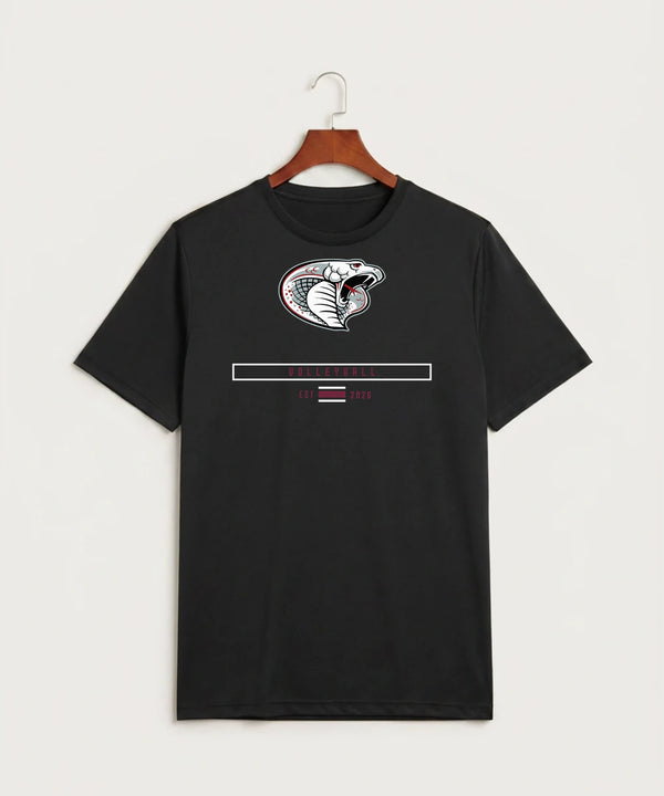 Triton High School Volleyball (Girls) - Black Sport-Tek PosiCharge Competitor Tee. ST350