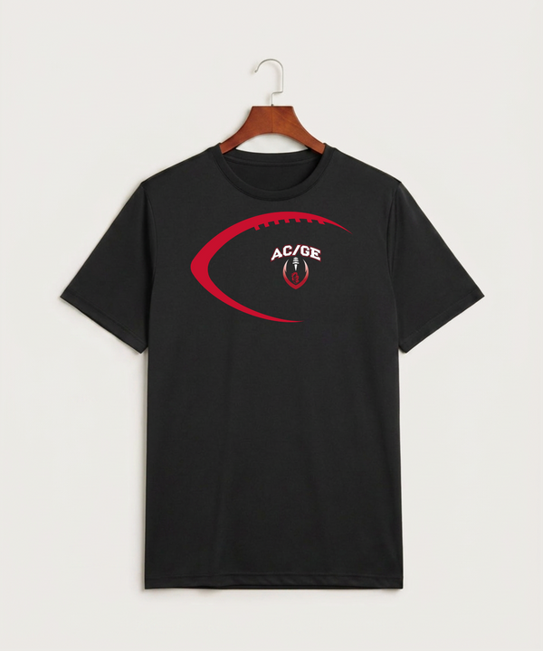 Alden-Conger-Glenville Emmons High School Football (Boys) - Black Sport-Tek PosiCharge Competitor Tee. ST350