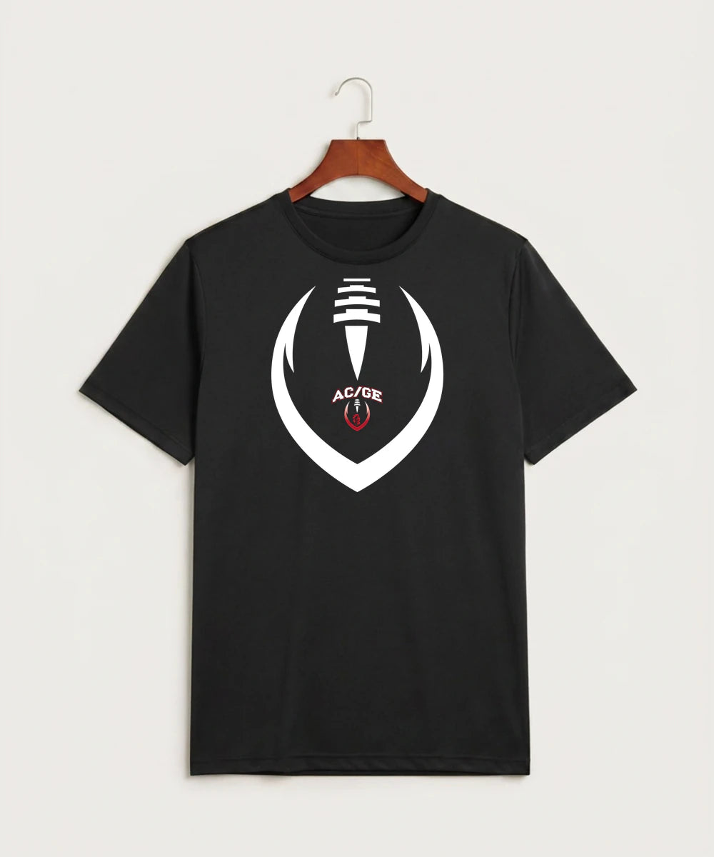 Alden-Conger-Glenville Emmons High School Football (Boys) - Black Sport-Tek PosiCharge Competitor Tee. ST350