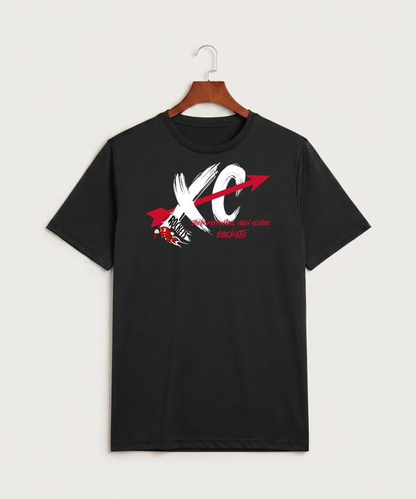 John Marshall High School Cross Country (Coed) - Black Sport-Tek PosiCharge Competitor Tee. ST350
