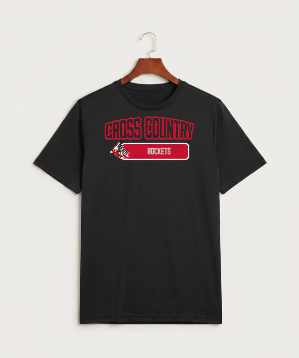 John Marshall High School Cross Country (Coed) - Black Sport-Tek PosiCharge Competitor Tee. ST350