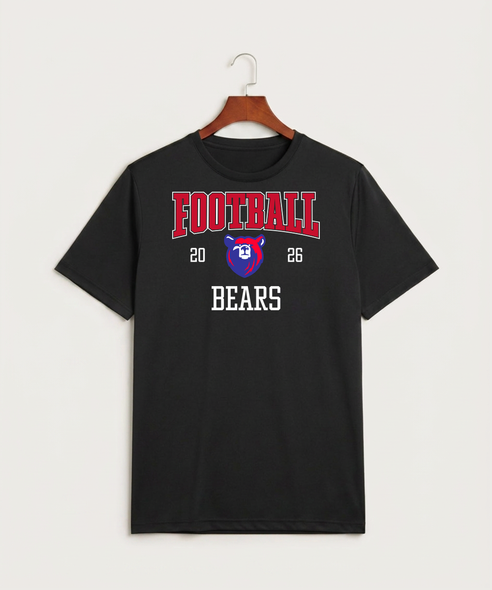 Bertha Hewitt High School Football (Boys) - Black Sport-Tek PosiCharge Competitor Tee. ST350