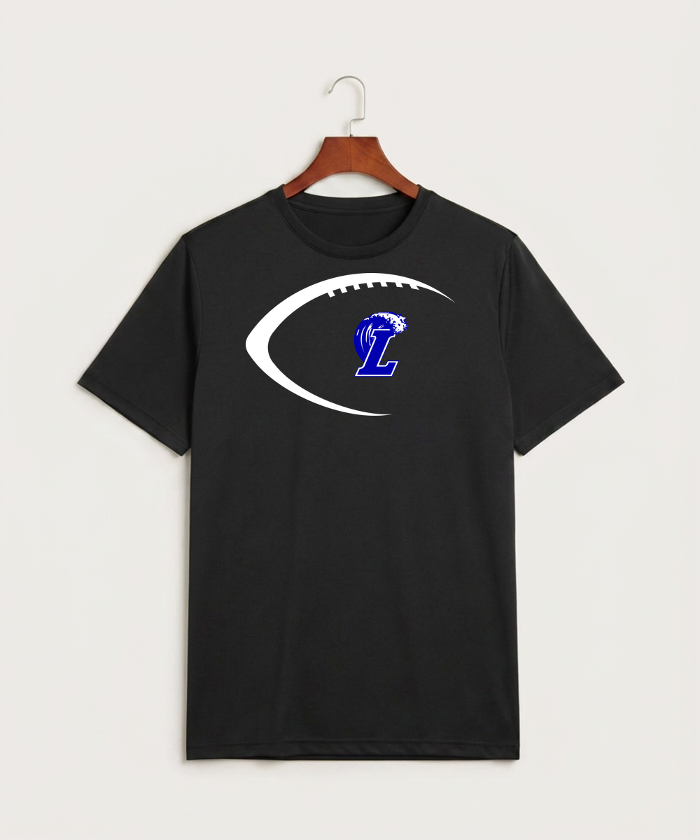 Lakeview High School Football (Boys) - Black Sport-Tek PosiCharge Competitor Tee. ST350