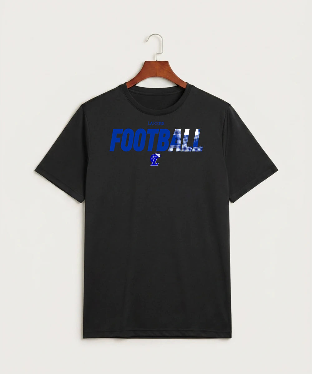Lakeview High School Football (Boys) - Black Sport-Tek PosiCharge Competitor Tee. ST350
