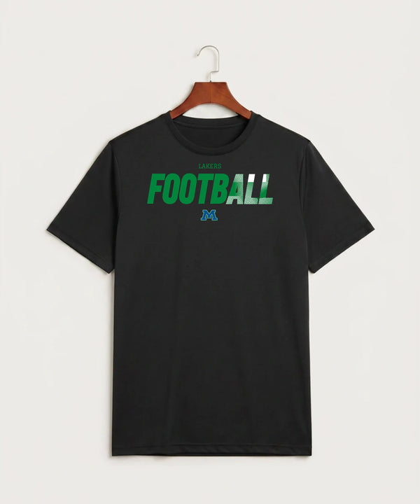 Minnewaska Area High School Football (Boys) - Black Sport-Tek PosiCharge Competitor Tee. ST350