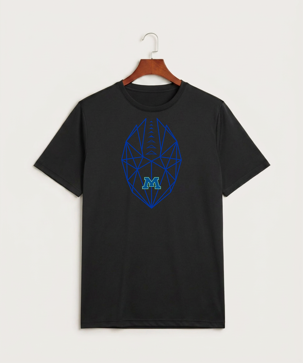 Minnewaska Area High School Football (Boys) - Black Sport-Tek PosiCharge Competitor Tee. ST350