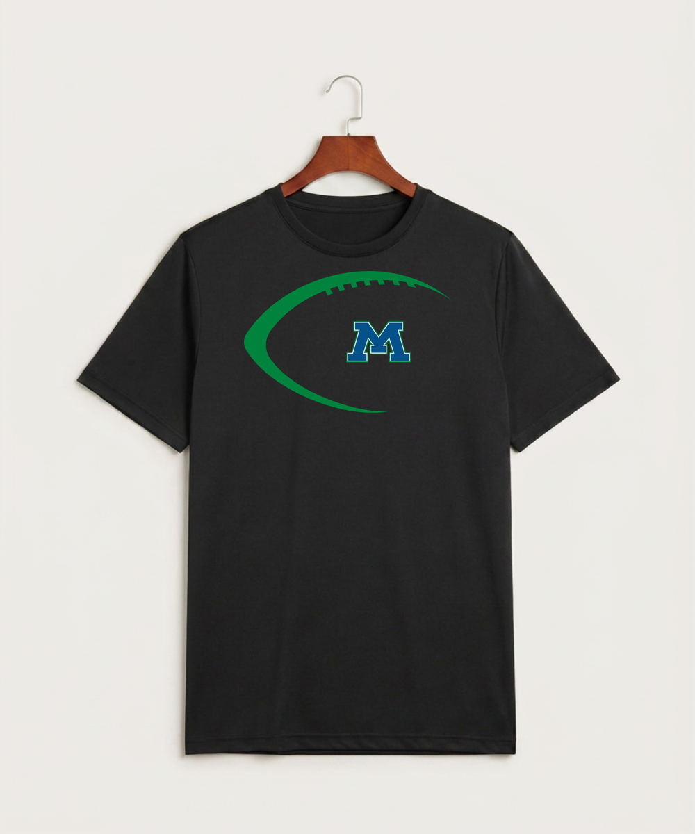 Minnewaska Area High School Football (Boys) - Black Sport-Tek PosiCharge Competitor Tee. ST350
