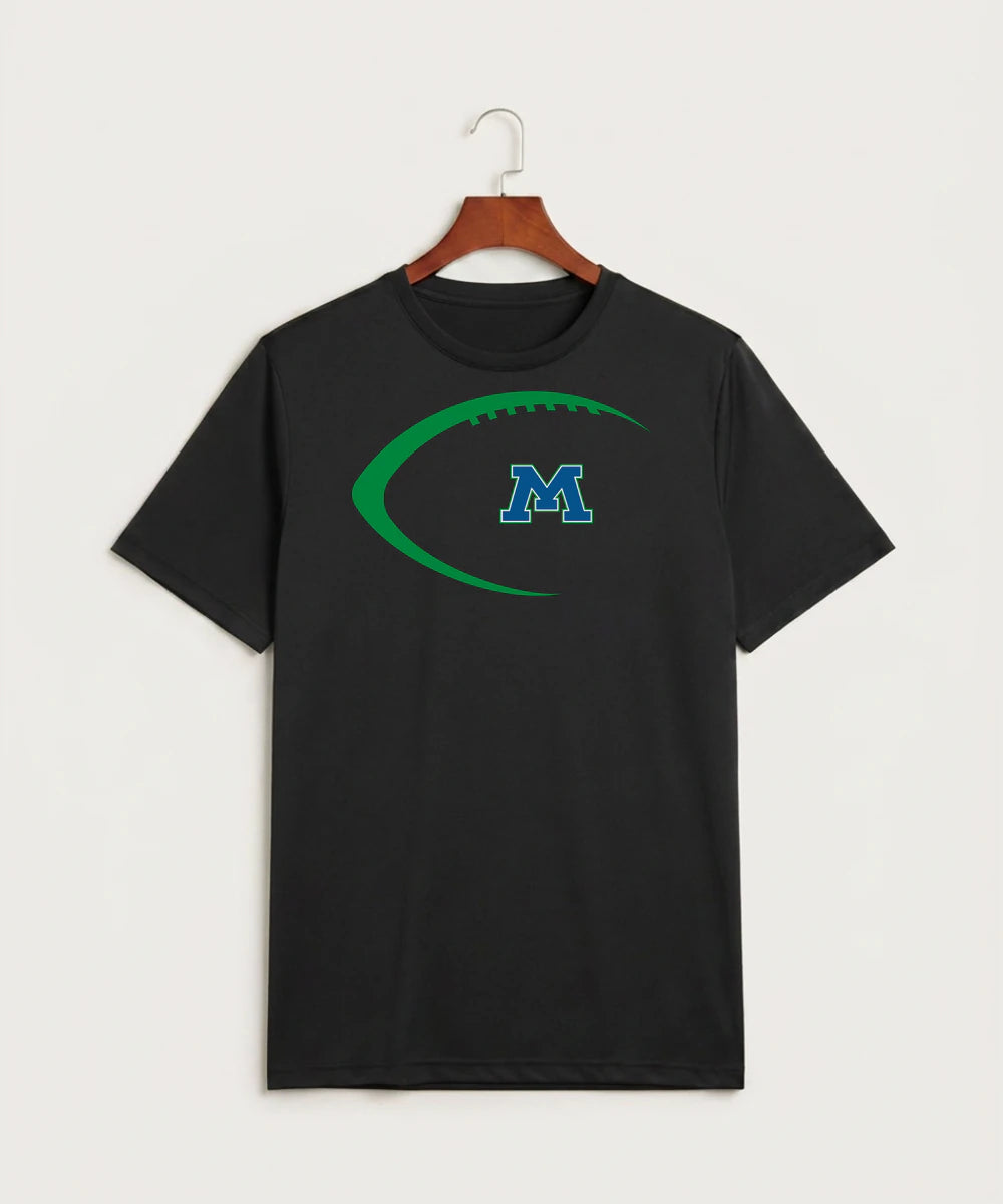 Minnewaska Area High School Football (Boys) - Black Sport-Tek PosiCharge Competitor Tee. ST350