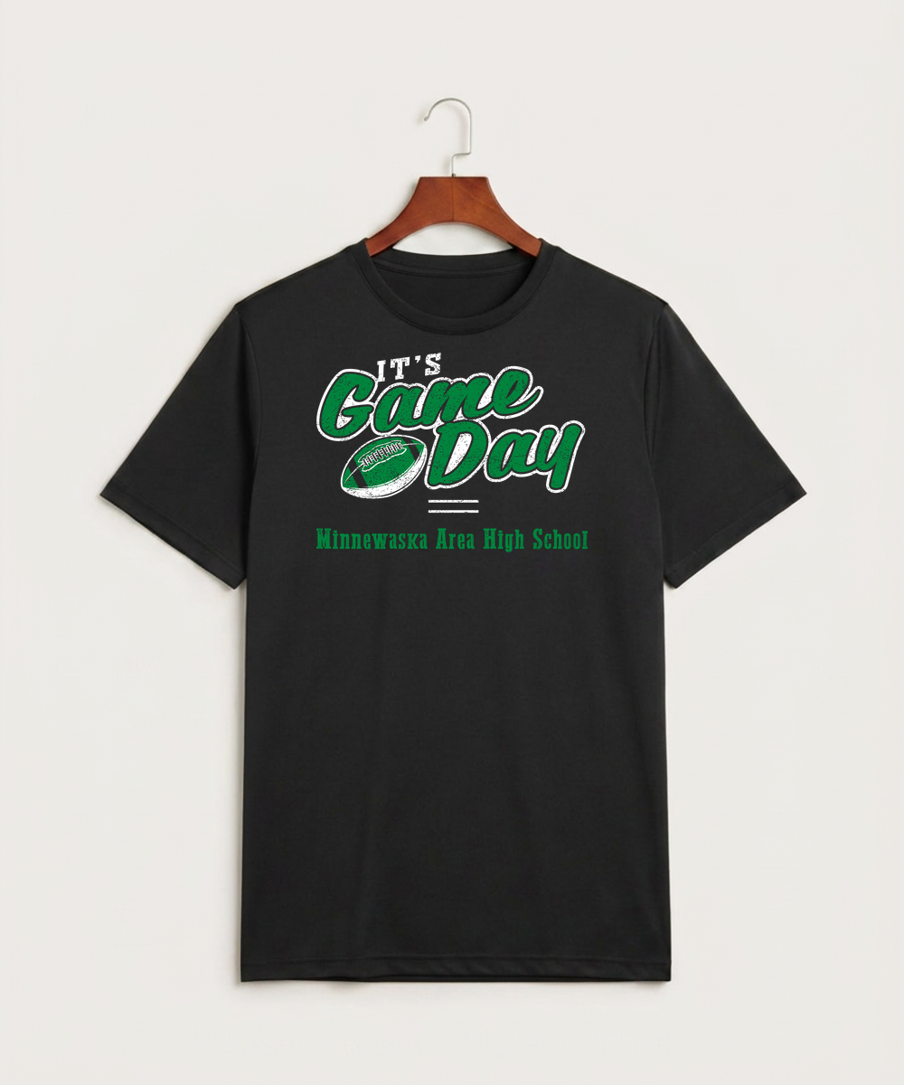 Minnewaska Area High School Football (Boys) - Black Sport-Tek PosiCharge Competitor Tee. ST350
