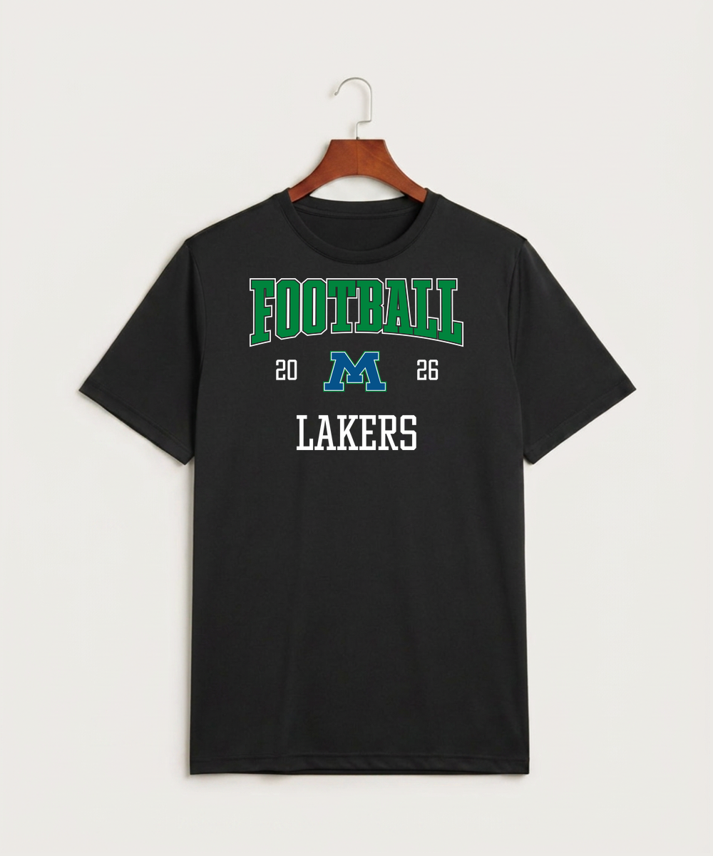 Minnewaska Area High School Football (Boys) - Black Sport-Tek PosiCharge Competitor Tee. ST350