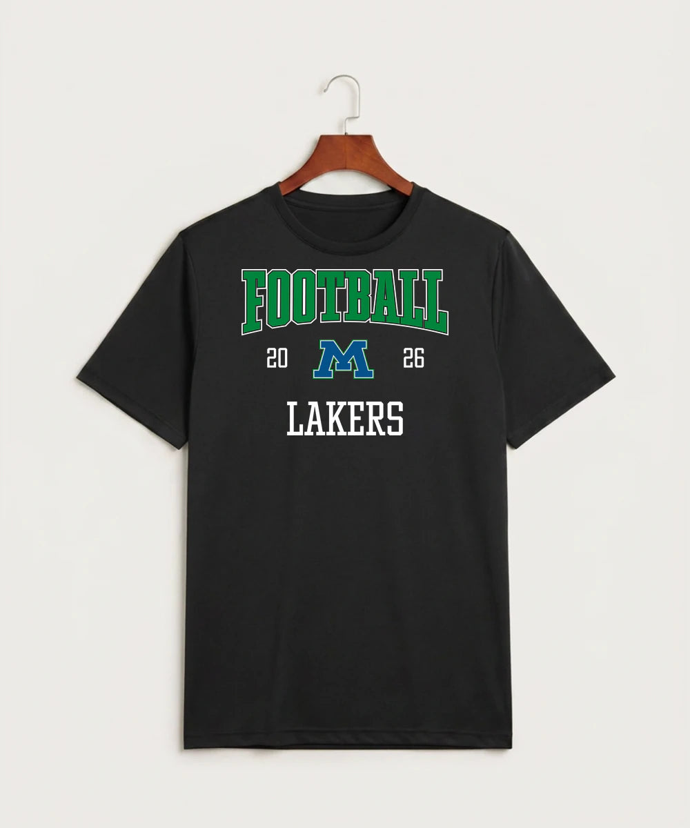 Minnewaska Area High School Football (Boys) - Black Sport-Tek PosiCharge Competitor Tee. ST350