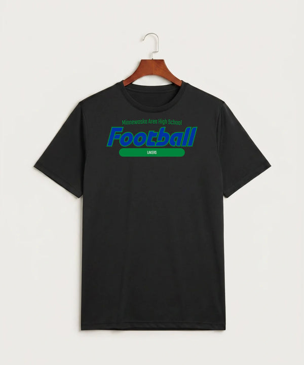 Minnewaska Area High School Football (Boys) - Black Sport-Tek PosiCharge Competitor Tee. ST350