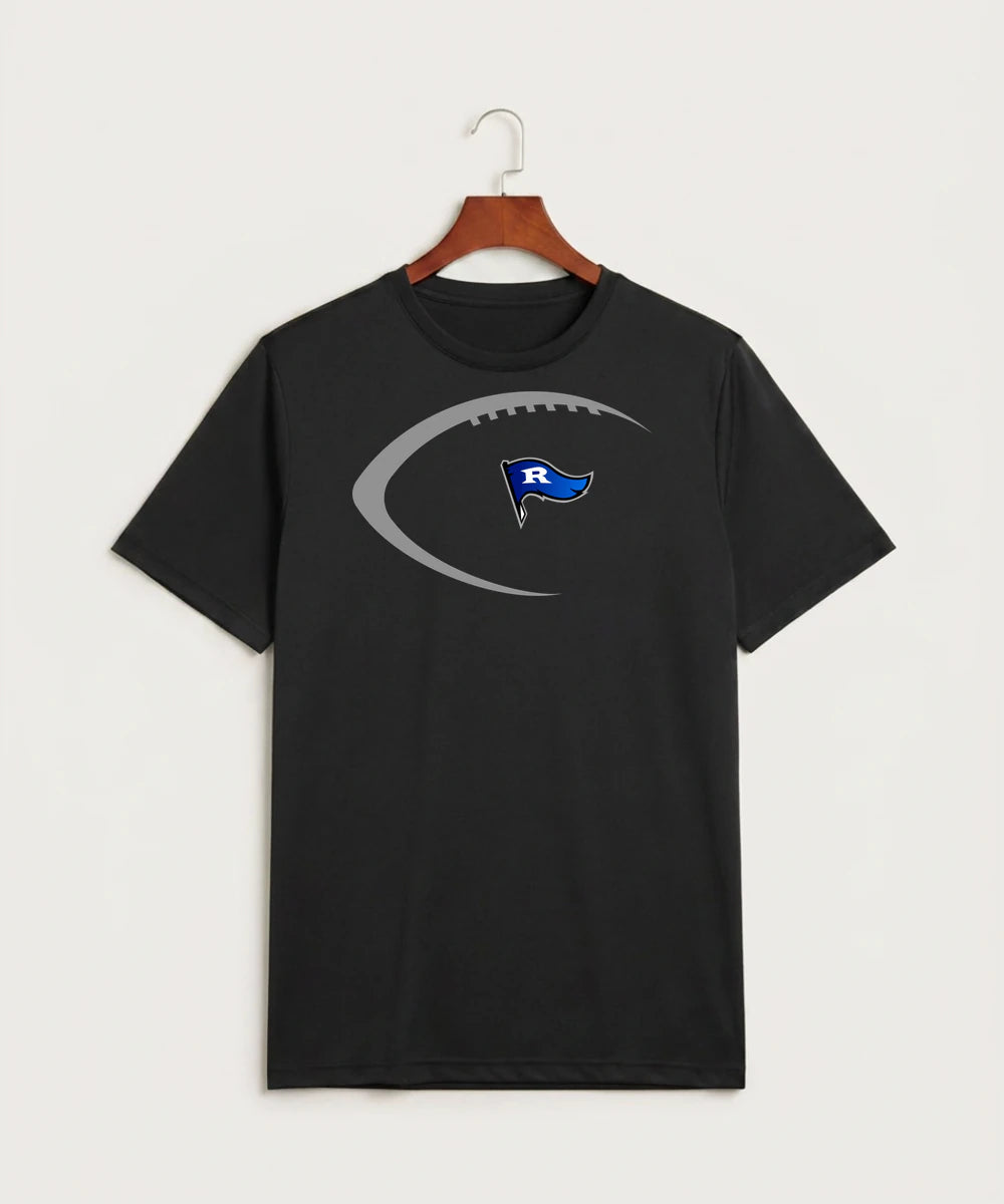 Red Lake County Central Football (Boys) - Black Sport-Tek PosiCharge Competitor Tee. ST350