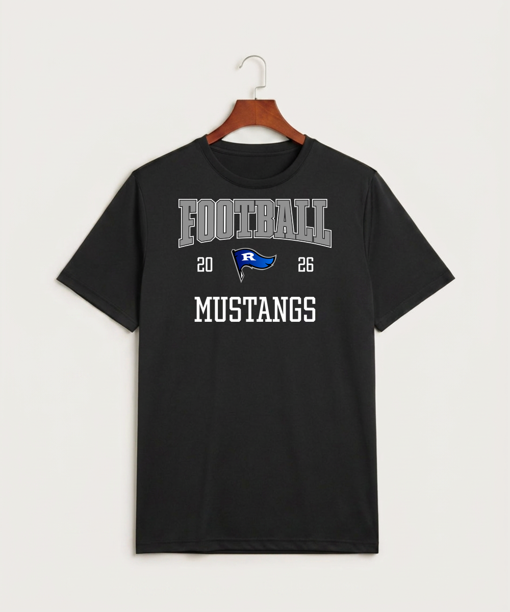 Red Lake County Central Football (Boys) - Black Sport-Tek PosiCharge Competitor Tee. ST350