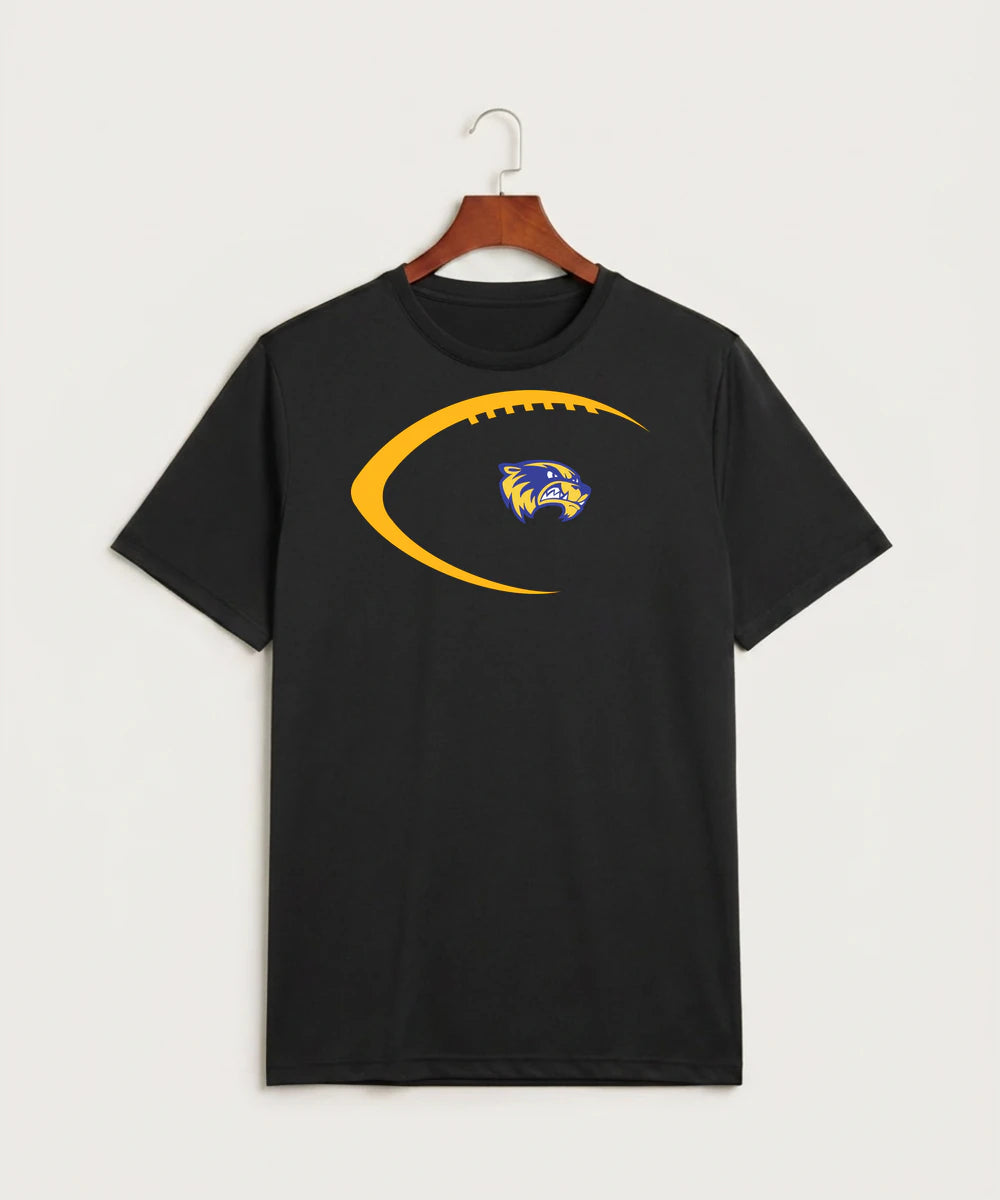 Wadena Deer Creek High School Football (Boys) - Black Sport-Tek PosiCharge Competitor Tee. ST350