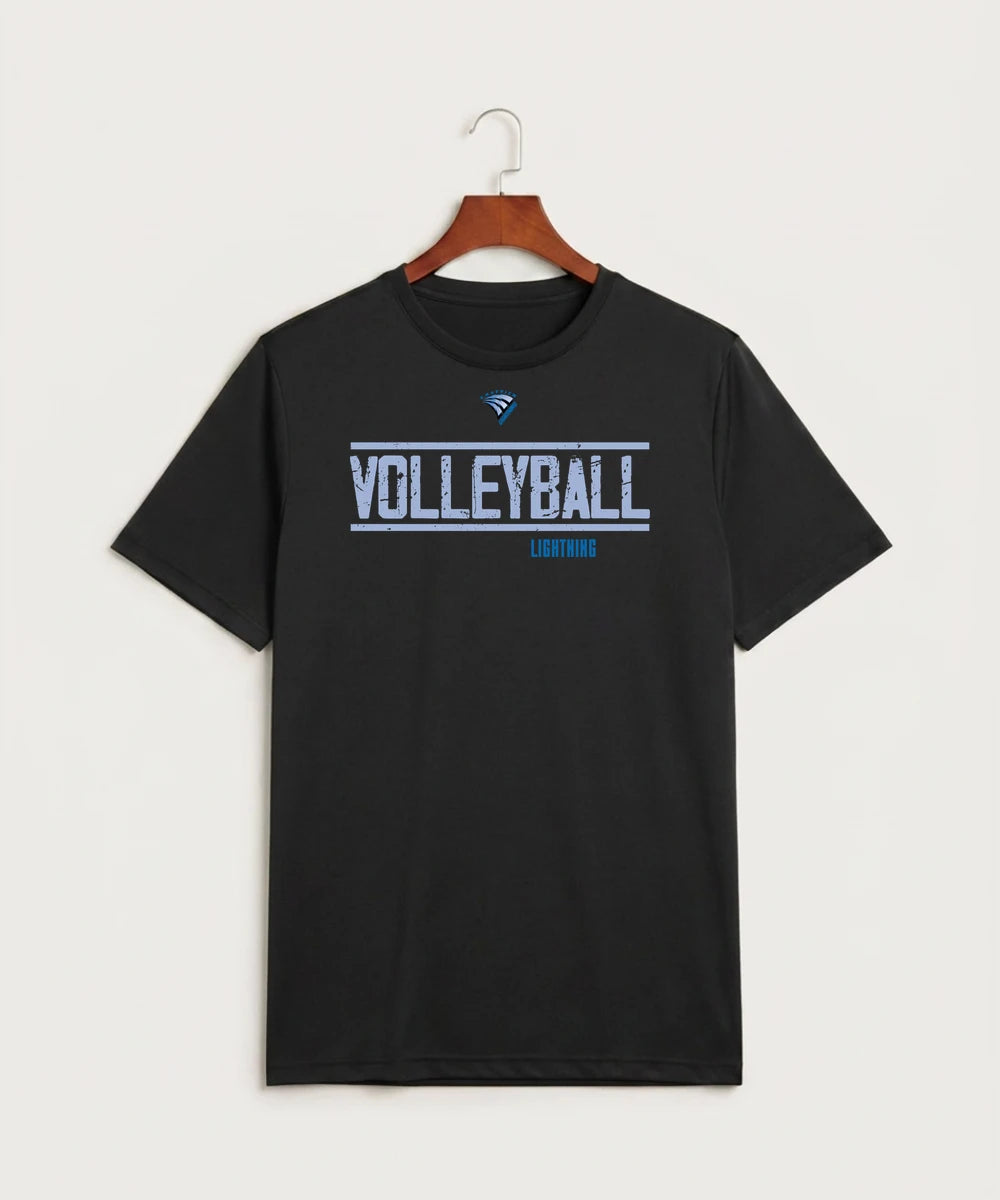Eastview High School Volleyball (Girls) - Black Sport-Tek PosiCharge Competitor Tee. ST350