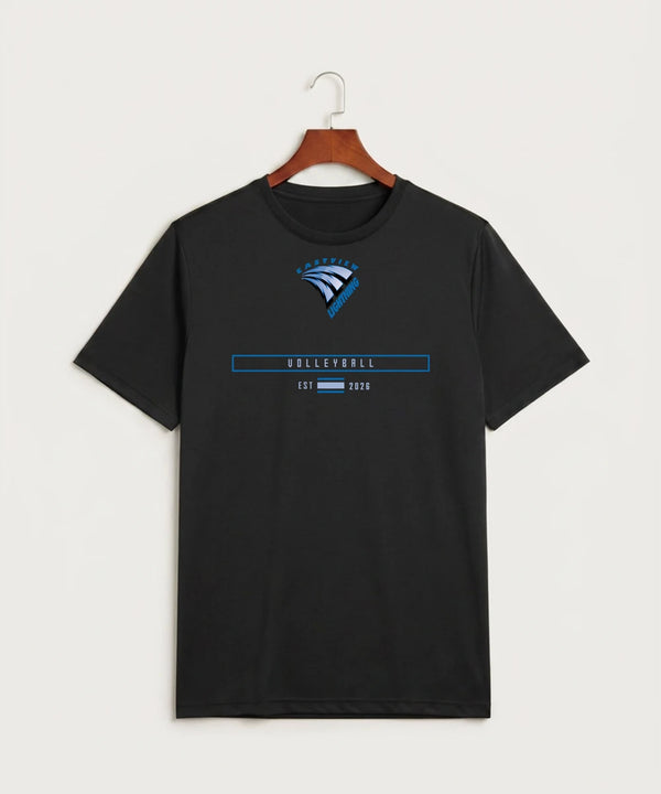 Eastview High School Volleyball (Girls) - Black Sport-Tek PosiCharge Competitor Tee. ST350