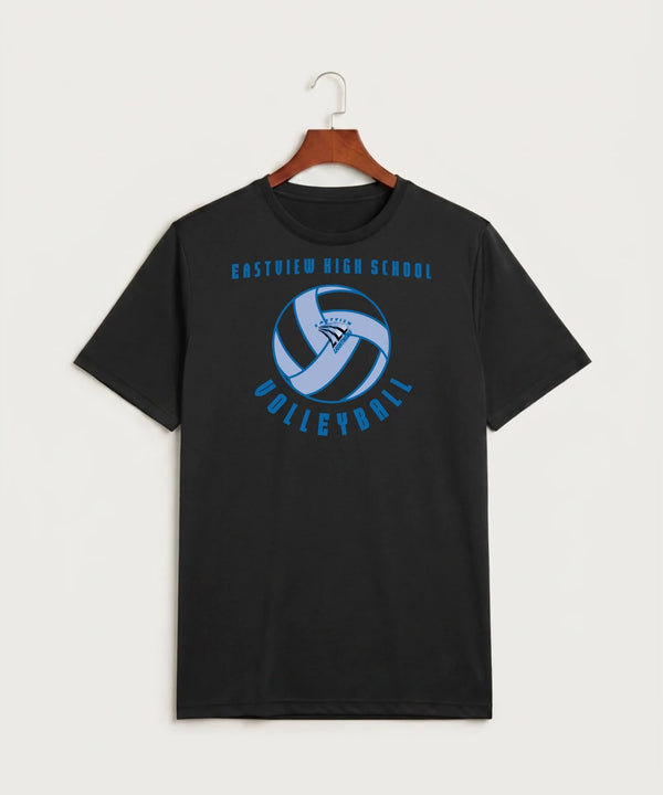 Eastview High School Volleyball (Girls) - Black Sport-Tek PosiCharge Competitor Tee. ST350