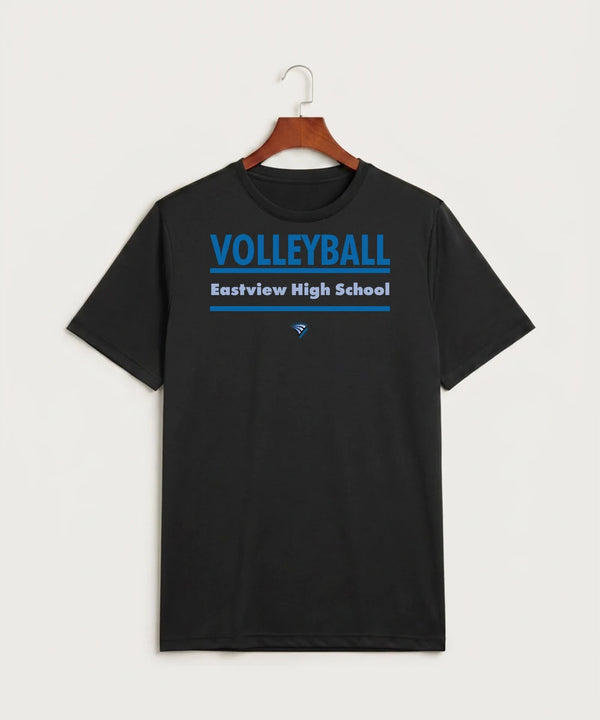 Eastview High School Volleyball (Girls) - Black Sport-Tek PosiCharge Competitor Tee. ST350