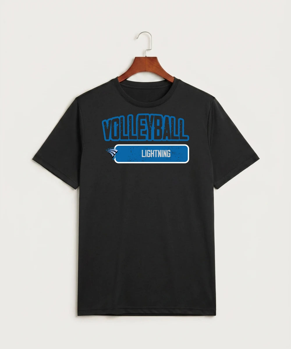 Eastview High School Volleyball (Girls) - Black Sport-Tek PosiCharge Competitor Tee. ST350