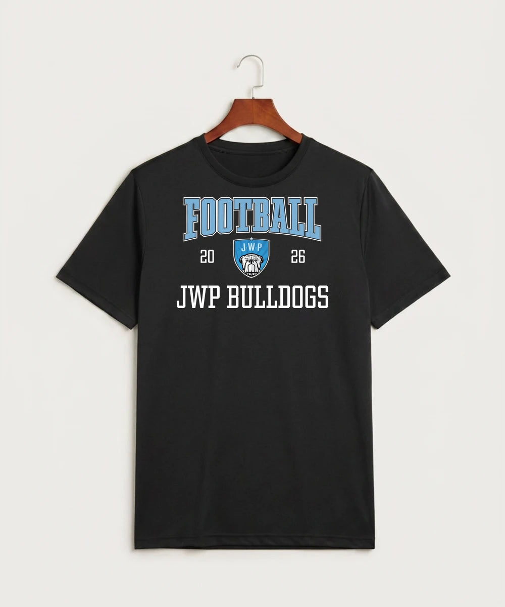 Janesville Waldorf Pemberton Football (Boys) - Black Sport-Tek PosiCharge Competitor Tee. ST350