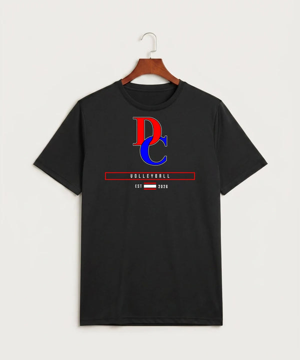 Davenport Central High School Volleyball (Girls) - Black Sport-Tek PosiCharge Competitor Tee. ST350