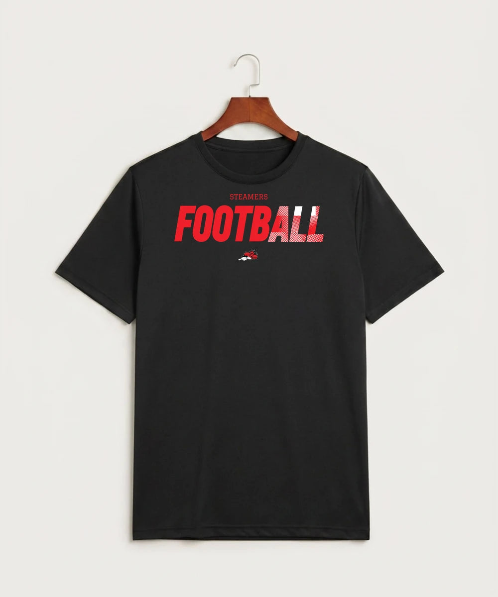 Fulton High School Football (Boys) - Black Sport-Tek PosiCharge Competitor Tee. ST350