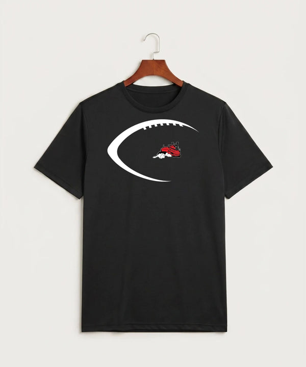 Fulton High School Football (Boys) - Black Sport-Tek PosiCharge Competitor Tee. ST350
