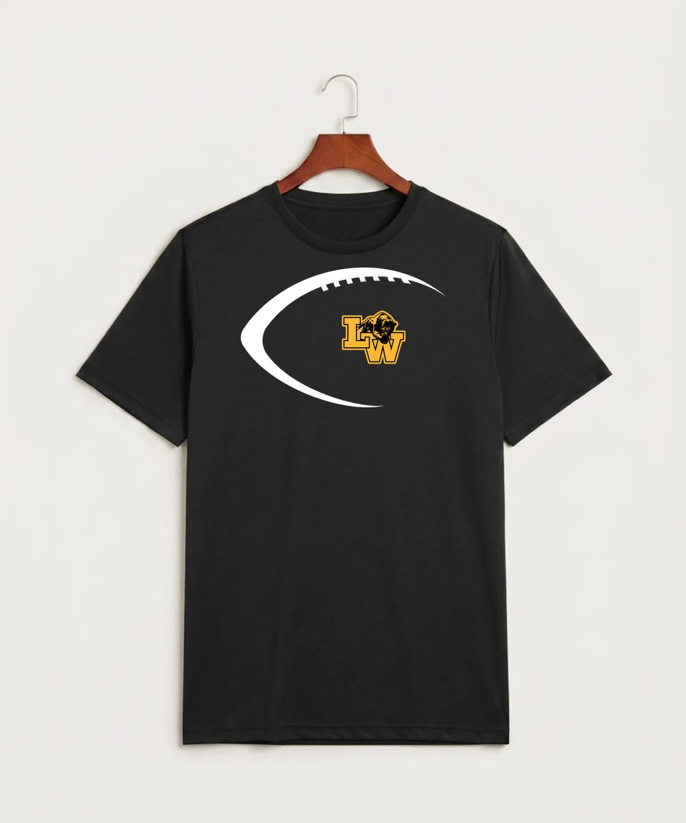 Le-Win Football - Black Sport-Tek PosiCharge Competitor Tee. ST350
