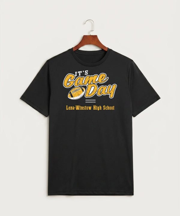 Le-Win Football - Black Sport-Tek PosiCharge Competitor Tee. ST350