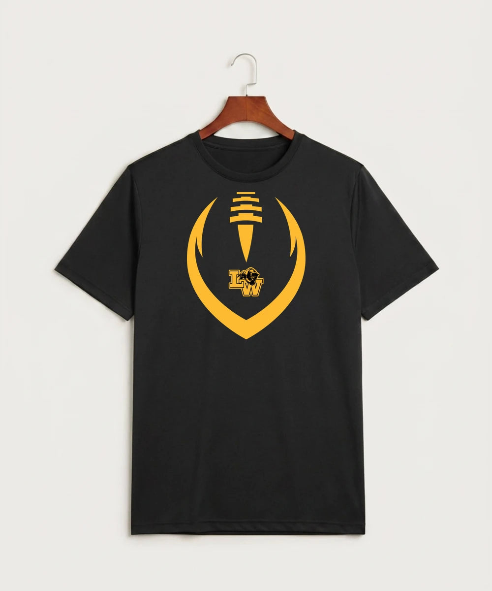 Le-Win Football - Black Sport-Tek PosiCharge Competitor Tee. ST350