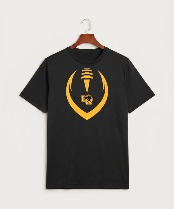 Le-Win Football - Black Sport-Tek PosiCharge Competitor Tee. ST350