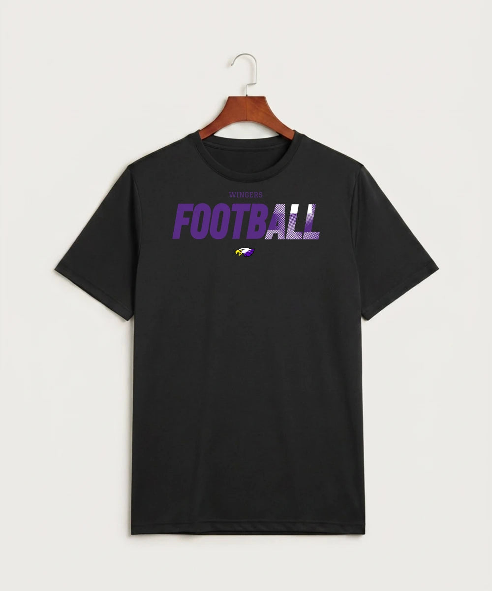 Red Wing High School Football - Black Sport-Tek PosiCharge Competitor Tee. ST350