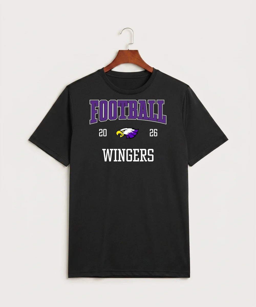 Red Wing High School Football - Black Sport-Tek PosiCharge Competitor Tee. ST350
