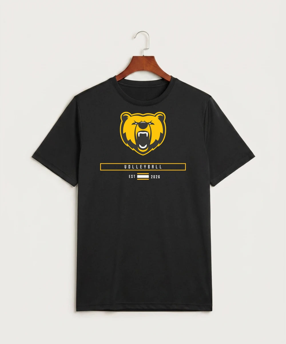 Byron High School Volleyball (Girls) - Black Sport-Tek PosiCharge Competitor Tee. ST350