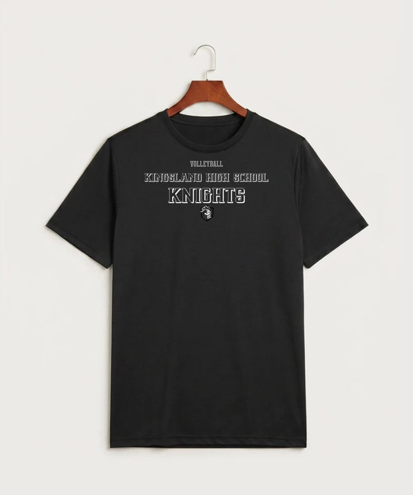 Kingsland High School Volleyball (Girls) - Black Sport-Tek PosiCharge Competitor Tee. ST350