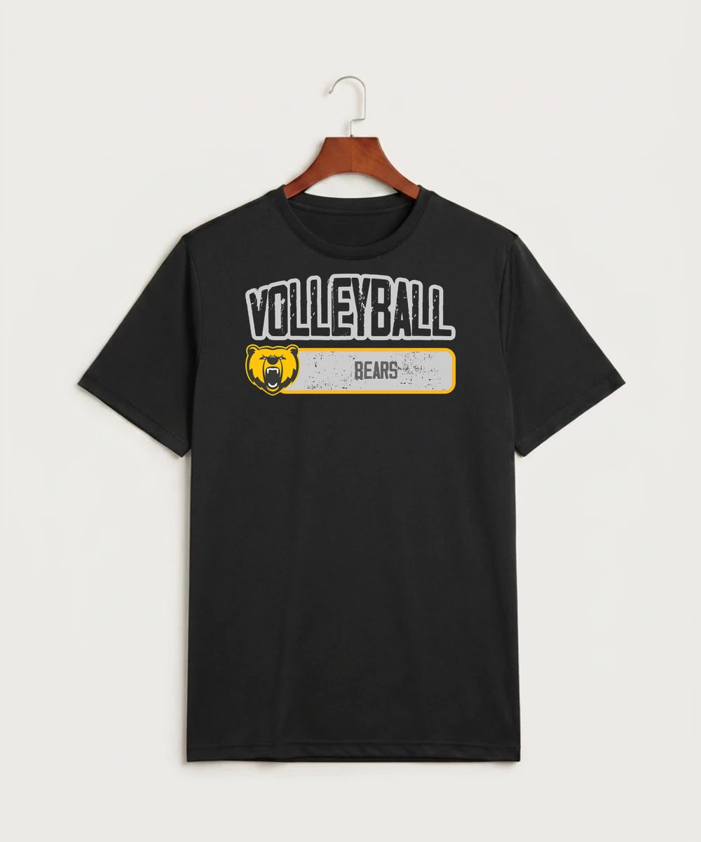 Byron High School Volleyball (Girls) - Black Sport-Tek PosiCharge Competitor Tee. ST350
