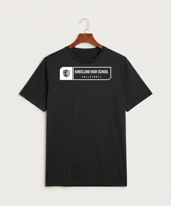Kingsland High School Volleyball (Girls) - Black Sport-Tek PosiCharge Competitor Tee. ST350