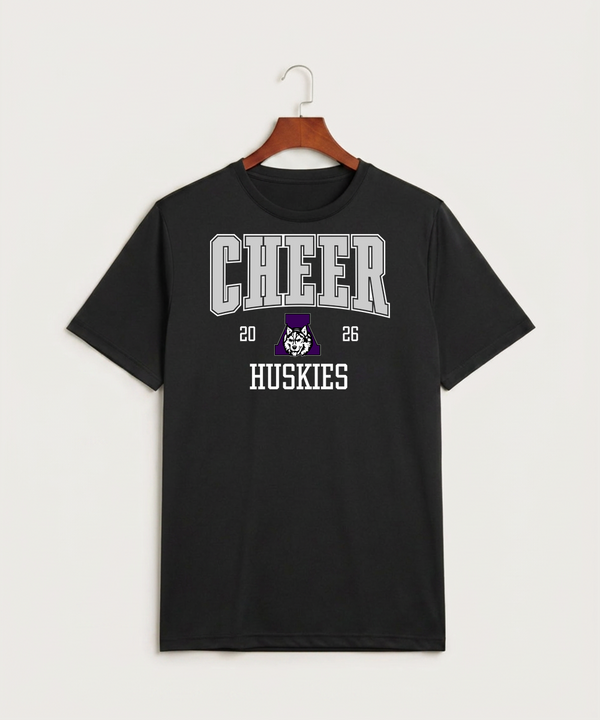 Albany High School Cheerleading - Black Sport-Tek PosiCharge Competitor Tee. ST350