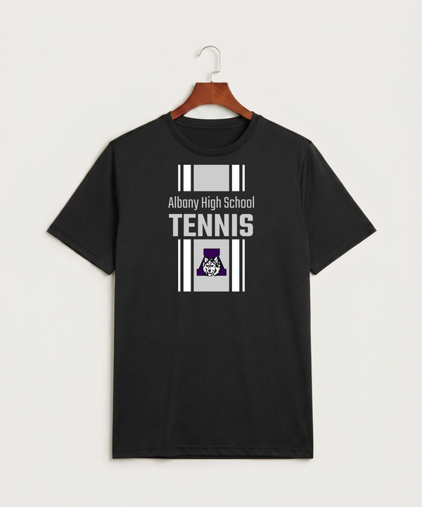 Albany High School Tennis (Boys) - Black Sport-Tek PosiCharge Competitor Tee. ST350