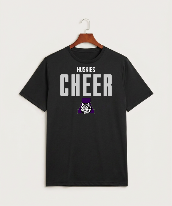 Albany High School Cheerleading - Black Sport-Tek PosiCharge Competitor Tee. ST350