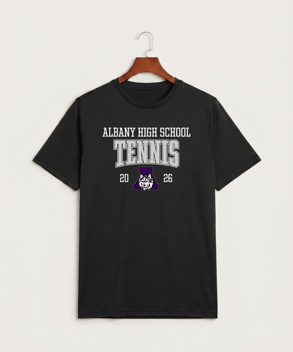 Albany High School Tennis (Boys) - Black Sport-Tek PosiCharge Competitor Tee. ST350