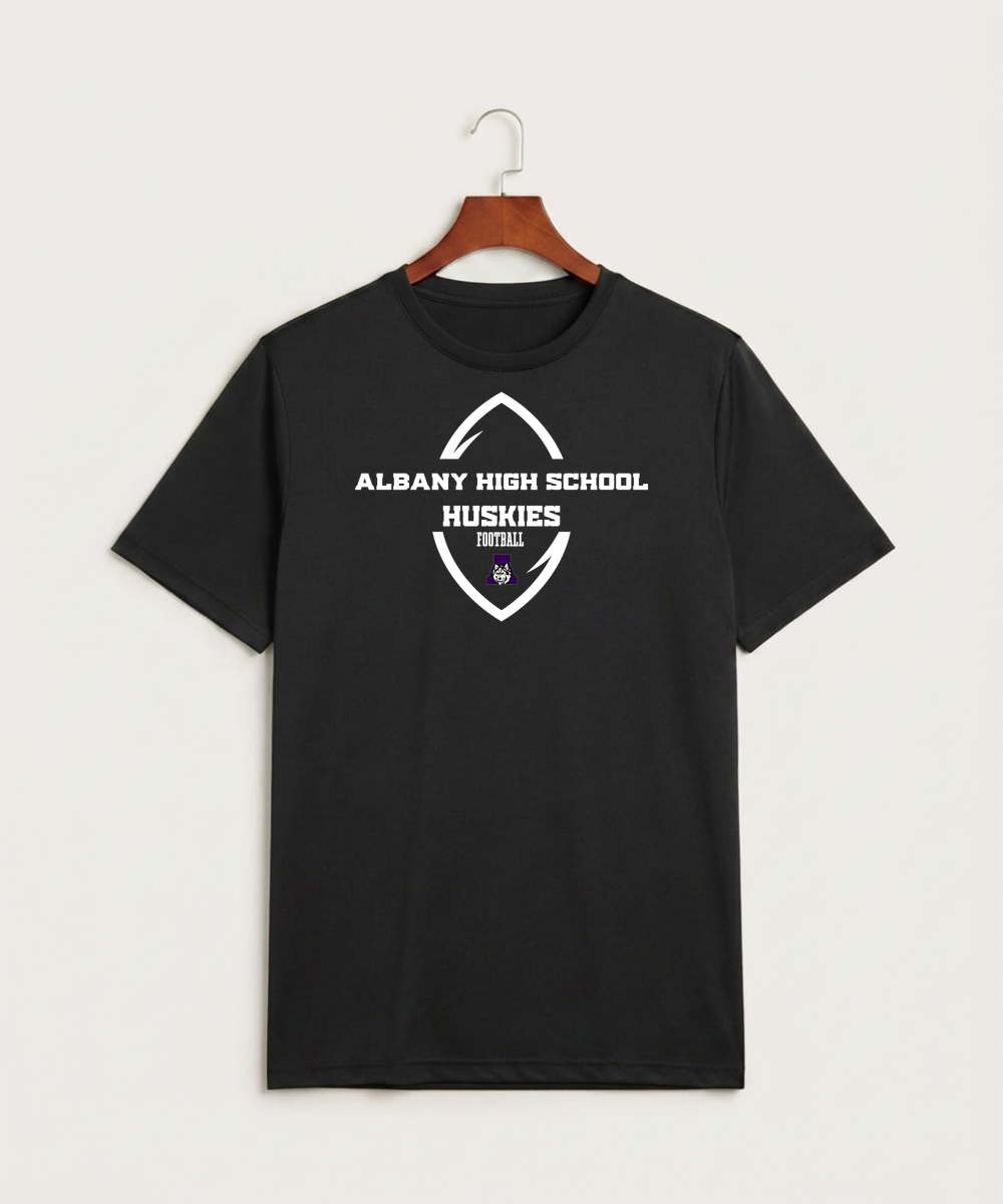 Albany High School Football (Boys) - Black Sport-Tek PosiCharge Competitor Tee. ST350